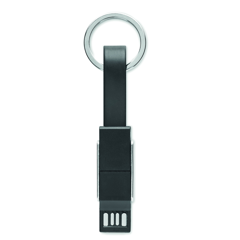 Brelok z kablem ładującym 4w1 KEY C