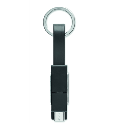 Brelok z kablem ładującym 4w1 KEY C