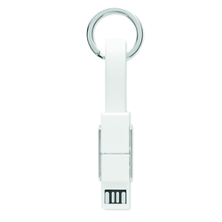 Brelok z kablem ładującym 4w1 KEY C