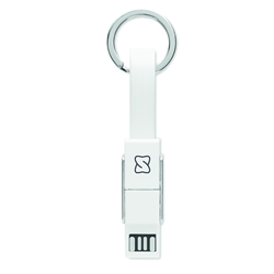 Brelok z kablem ładującym 4w1 KEY C