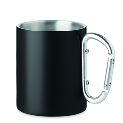 Metalowy dwuścienny kubek300ml TRUMBA