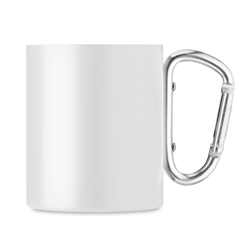 Metalowy dwuścienny kubek300ml TRUMBA