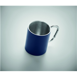 Metalowy dwuścienny kubek300ml TRUMBA