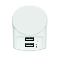 Ładowarka Euro USB (2xA) 12W EURO USB CHARGER 2XA