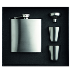 Piersiówka. SLIMMY FLASK SET