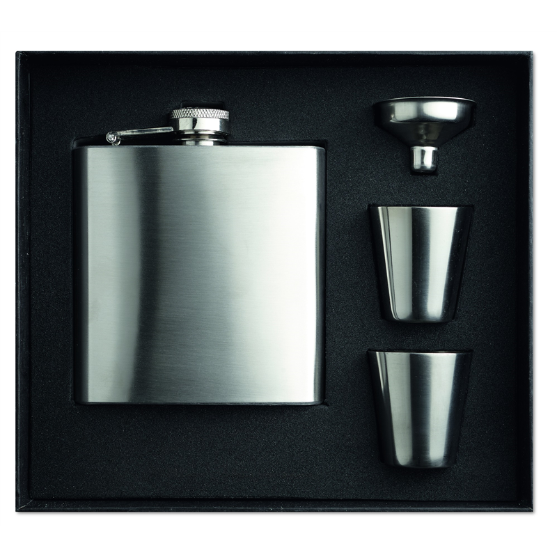 Piersiówka. SLIMMY FLASK SET