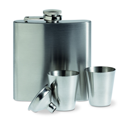 Piersiówka. SLIMMY FLASK SET