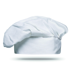 Bawełniana czapka szefa kuchni CHEF