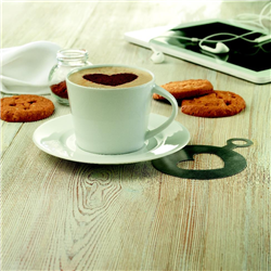 Kubek cappuccino i talerzykiem PARIS