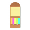 Zestaw karteczek memo FOLDCORK