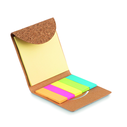 Zestaw karteczek memo FOLDCORK