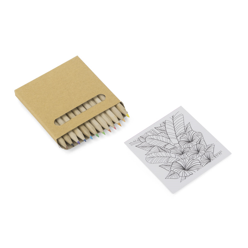 Kredki z kolorowanką LOTI