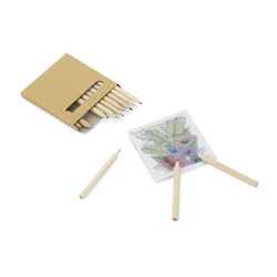 Kredki z kolorowanką LOTI