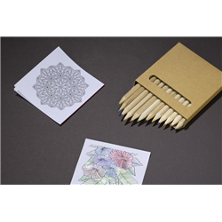 Kredki z kolorowanką LOTI