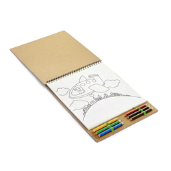 Kolorowanka z notesem MALOVI