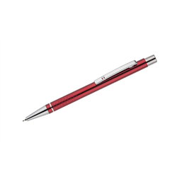 BONITO roter Kugelschreiber mit schwarzer Mine - Bestellen Sie bei visslly.com