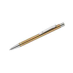 BONITO Gold-Kugelschreiber mit schwarzer Mine - Bestellen Sie bei visslly.com