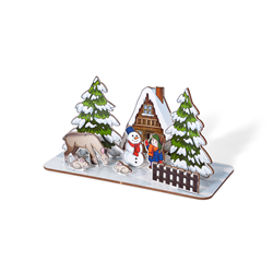 Dekoracja świąteczna ZIMA