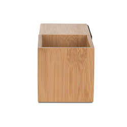 Zegar z przybornikiem na biurko BAMBOO