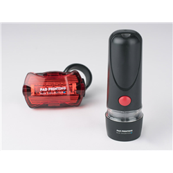 Zestaw lampek rowerowych AZER