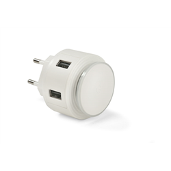 Ładowarka sieciowa USB z lampką nocną NOTTO