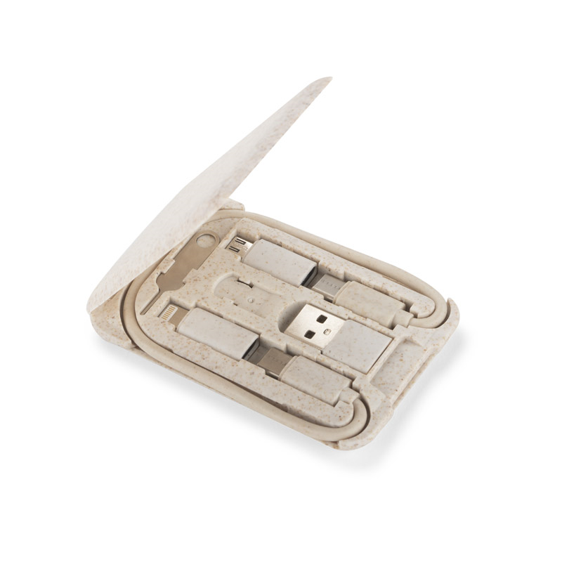 Stojak do telefonu z kablami do ładowania OLIN