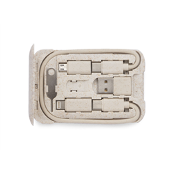 Stojak do telefonu z kablami do ładowania OLIN