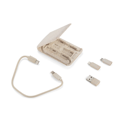 Stojak do telefonu z kablami do ładowania OLIN