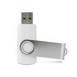 Pamięć USB TWISTER 32 GB biały - zamów na visslly.com