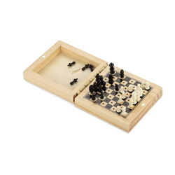 Szachy drewniane ILDE