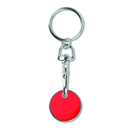 Brelok z żetonem do wózka TOKENRING